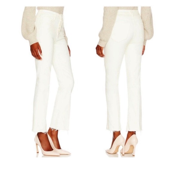 MOTHER  designer The Tripper Ankle Fray Play Date Size 24 Coastal Boho Bohemian - Picture 2 of 12